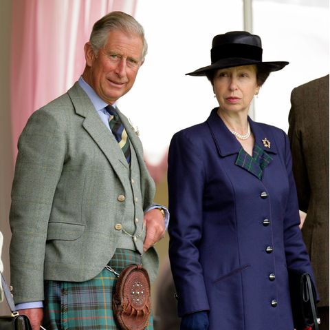 Prinz Charles und Prinzessin Anne