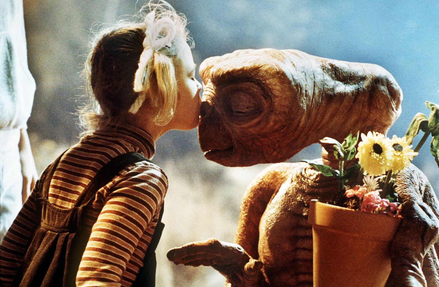 40 Jahre E.T.: Drew Barrymore mit E.T.