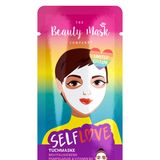 Auch The Beauty Mask Company setzt im Pride Month auf "Genderless Beauty". Fernab von Geschlechtern und Beautykonventionen verwöhnt die Tuchmaske jeden Hauttyp mit einer Extraportion Pflege und setzt optisch ein klares Statement. Self Lobe Tuchmaske von The Beauty Mask Company, ab ca. 2 Euro
