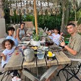 Familie Cristiano Ronaldo, Georgina Rodriguez und Kids