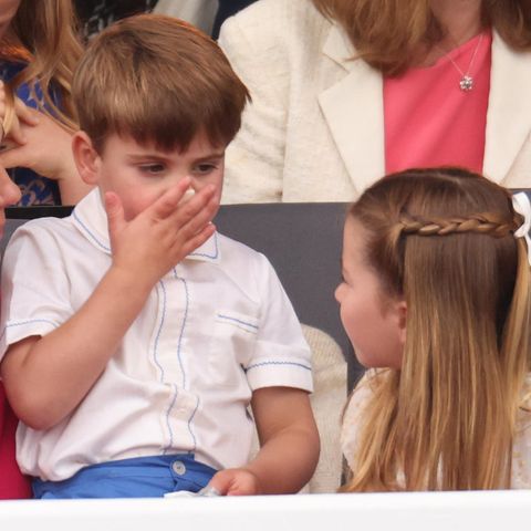 Herzogin Catherine + Prinz Louis + Prinzessin Charlotte
