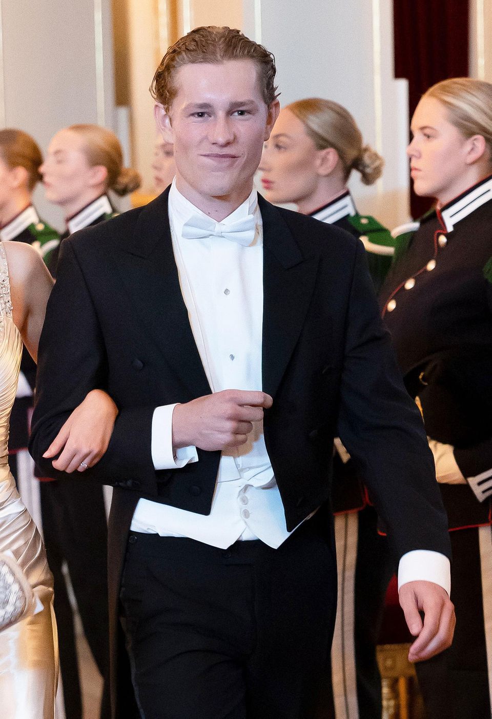 Magnus Heien Haugstad beim Galadinner zu Ehren von Prinzessin Ingrid Alexandras 18. Geburtstag im Schloss von Oslo am 17. Juni 2022.