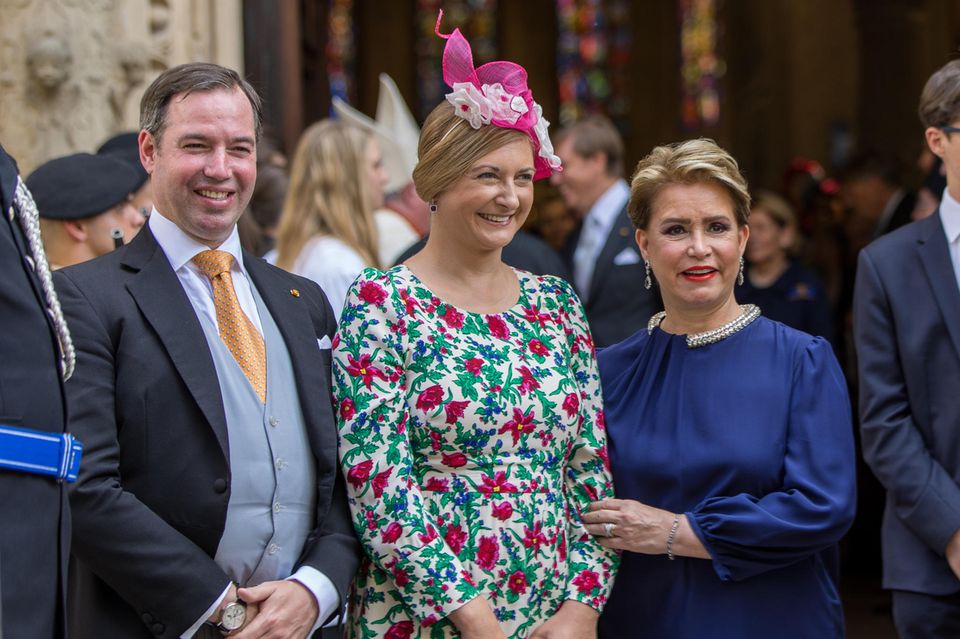 Stéphanie + Guillaume von Luxemburg: mit Maria Teresa von Luxemburg Stéphanie + Guillaume von Luxemburg: mit Maria Teresa von Luxemburg