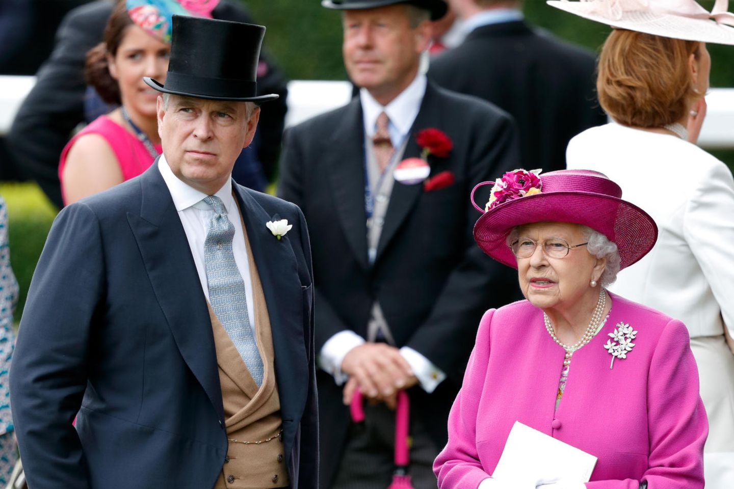 Prinz Andrew und Queen Elizabeth