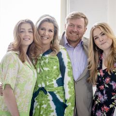 König Willem-Alexander + Máxima: mit Amalia, Ariane, Alexia