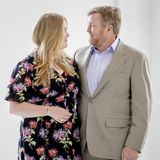 König Willem-Alexander + Máxima: mit Prinzessin Amalia