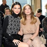 Kendall Jenner und Ashley Benson besuchen die Longchamp Herbst/Wintershow 2020. 