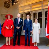 Königin Máxima und König Willem-Alexander, Alexander Van der Bellen, Doris Schmidauer