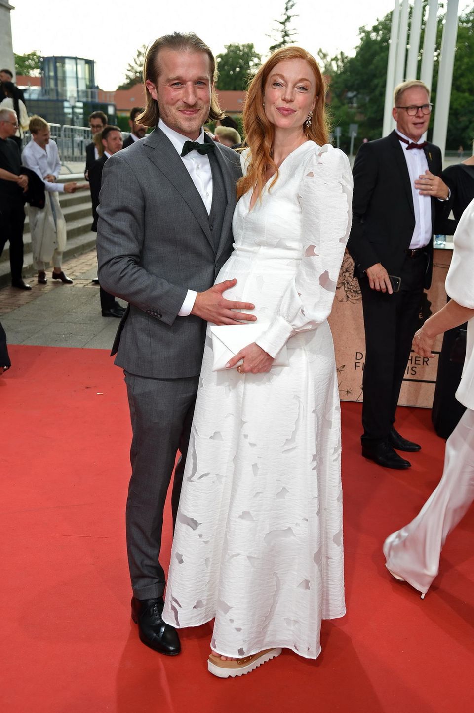 Max Montgomery und Marleen Lohse beim Deutschen Filmpreis 2022