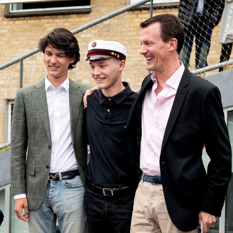 Prinz Nikolai, Prinz Felix und Prinz Joachim