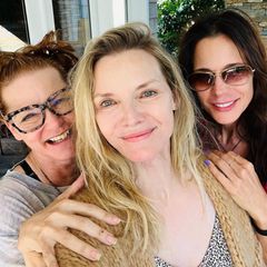 Geschwistar: Michelle Pfeiffer mit ihren Schwestern