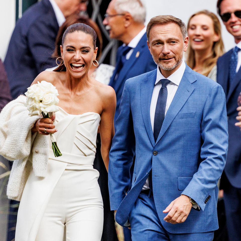 Christian Lindner + Franca Lehfeldt: Eindrücke ihrer standesamtlichen Hochzeit