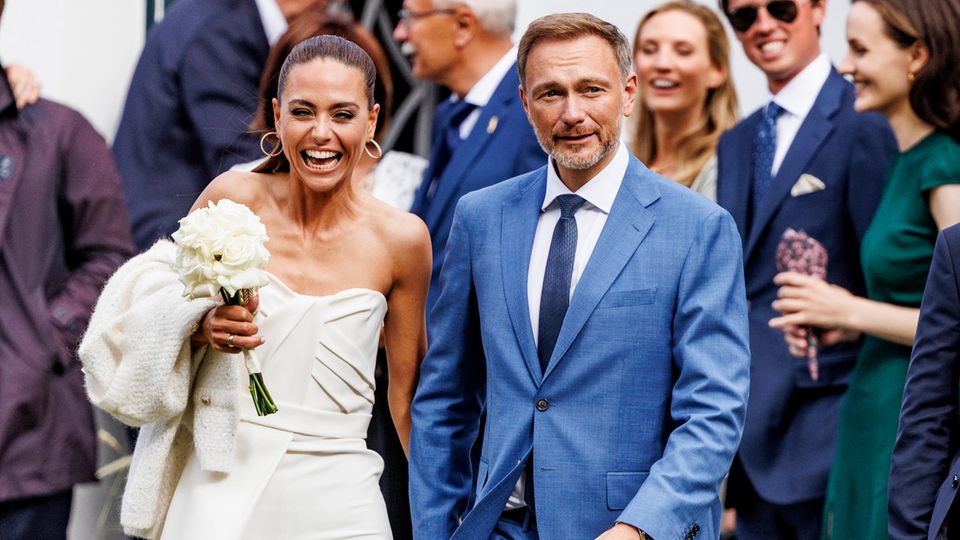 Christian Lindner + Franca Lehfeldt: Eindrücke ihrer standesamtlichen Hochzeit
