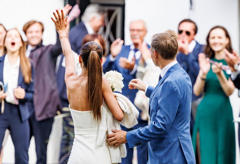 Christian Lindner + Franca Lehfeldt: Die Besten Bilder Ihrer Hochzeit ...