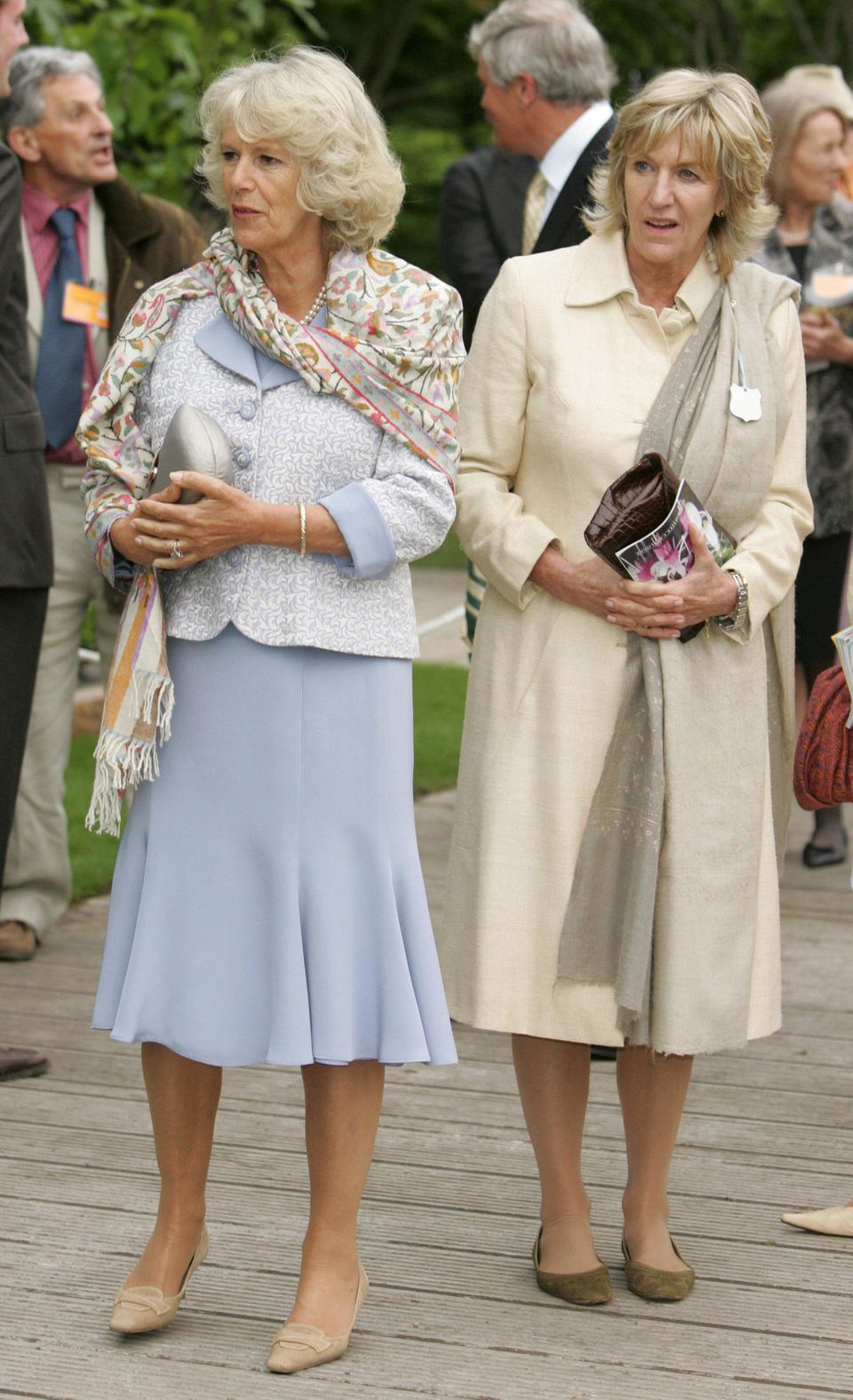 Herzogin Camilla und ihre Schwester Lady Annabel Elliot 