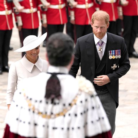 Herzogin Meghan und Prinz Harry bei den Feierlichkeiten zum Thronjubiläum von Queen Elizabeth im Juni 2022.