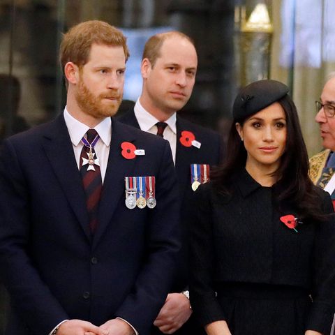 Prinz Harry, Prinz William und Herzogin Meghan