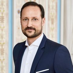 Prinz Haakon posiert für ein Portrait