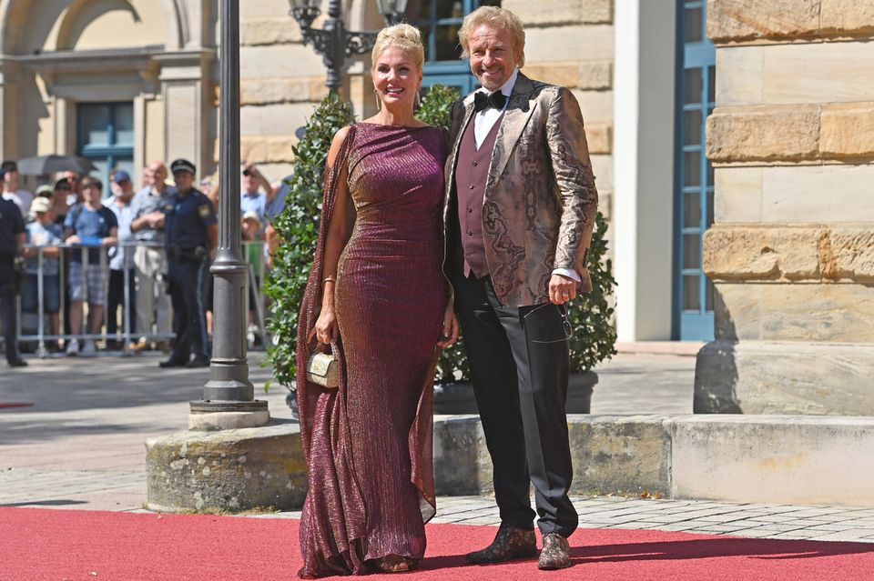 Karina Mroß und Thomas Gottschalk