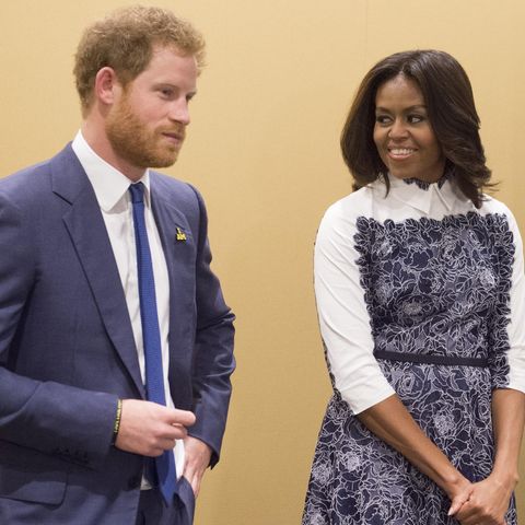 Prinz Harry und Michelle Obama