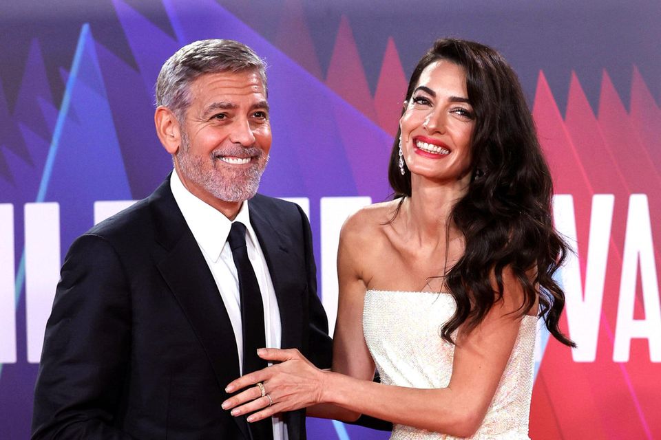 George Clooney und seine Ehefrau Amal