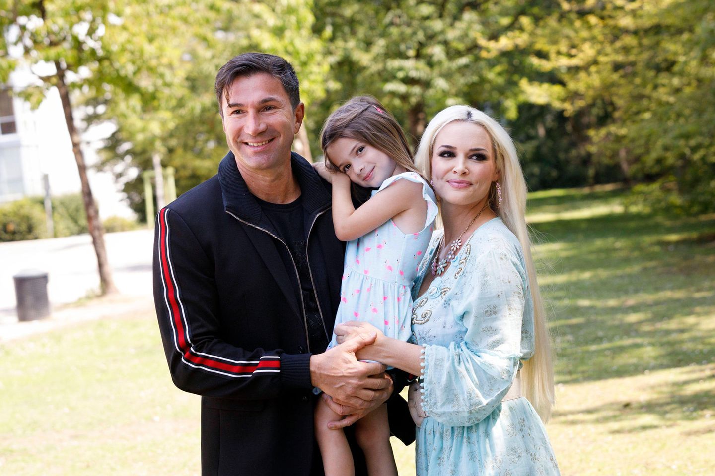 Lucas Cordalis und Daniela Katzenberger mit Tochter Sophia