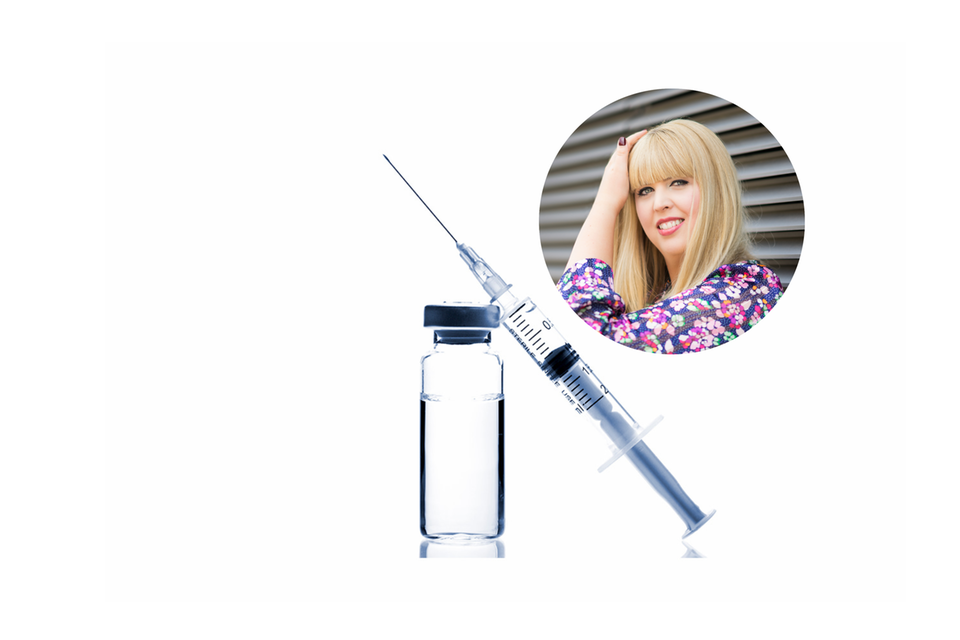 Beautyleitung Nane testet Botox gegen Schwitzen. 