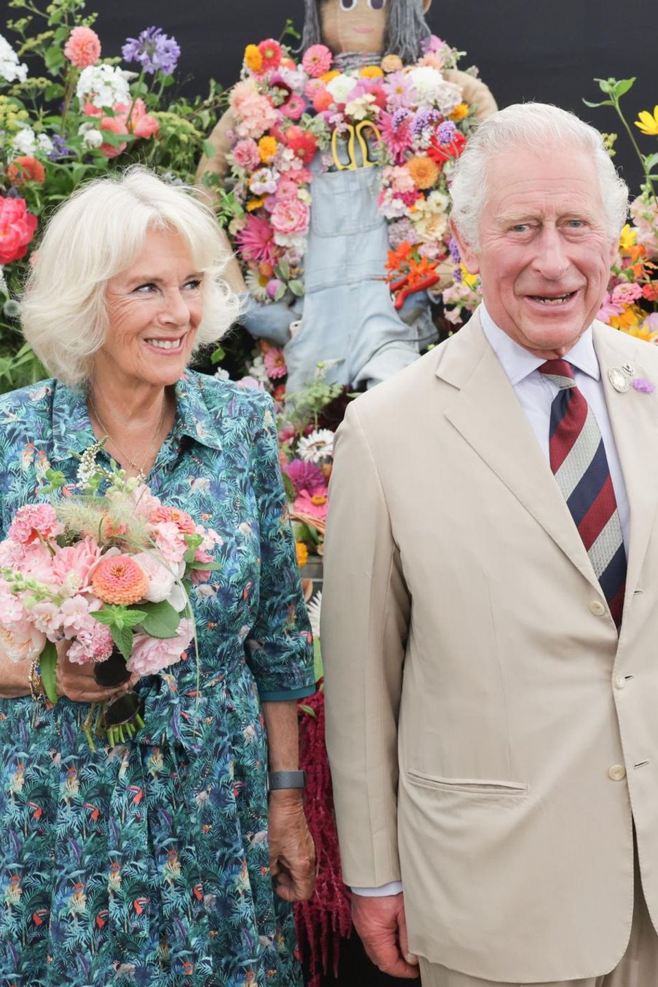Prinz Charles und Herzogin Camilla in Sandringham