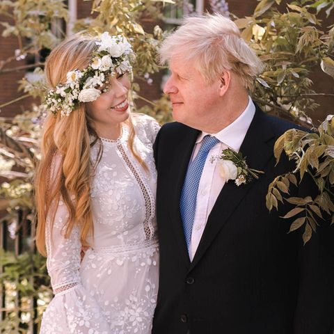 Boris Johnson und Ehefrau Carrie Symonds