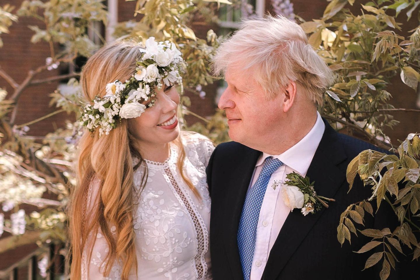 Boris Johnson und Ehefrau Carrie Symonds