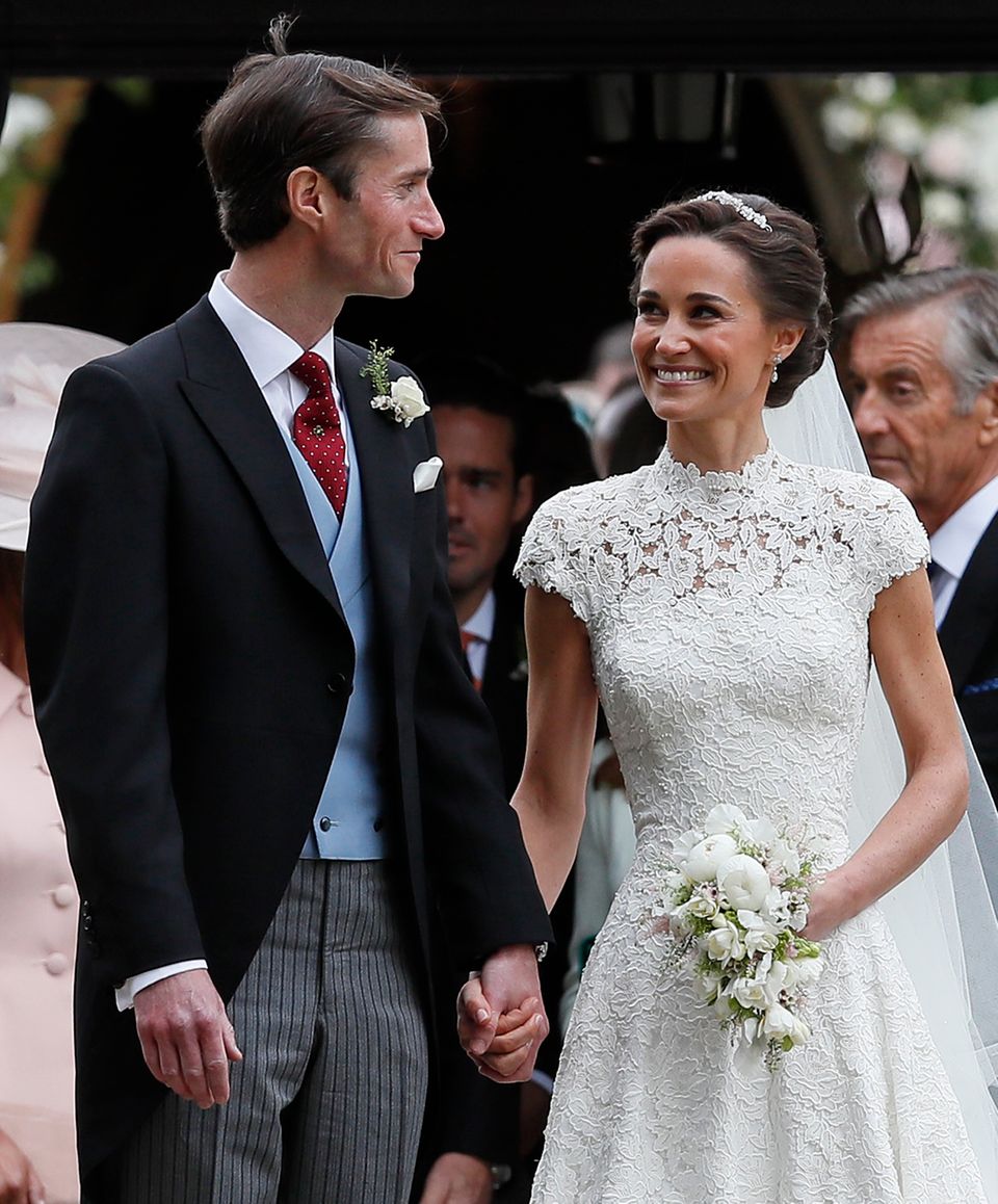 Pippa Middleton und James Matthews an ihrer Hochzeit