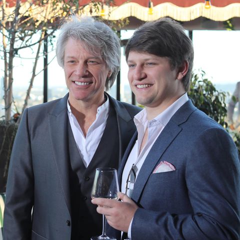 Jon Bon Jovi und sein Sohn Jesse Bongiovi