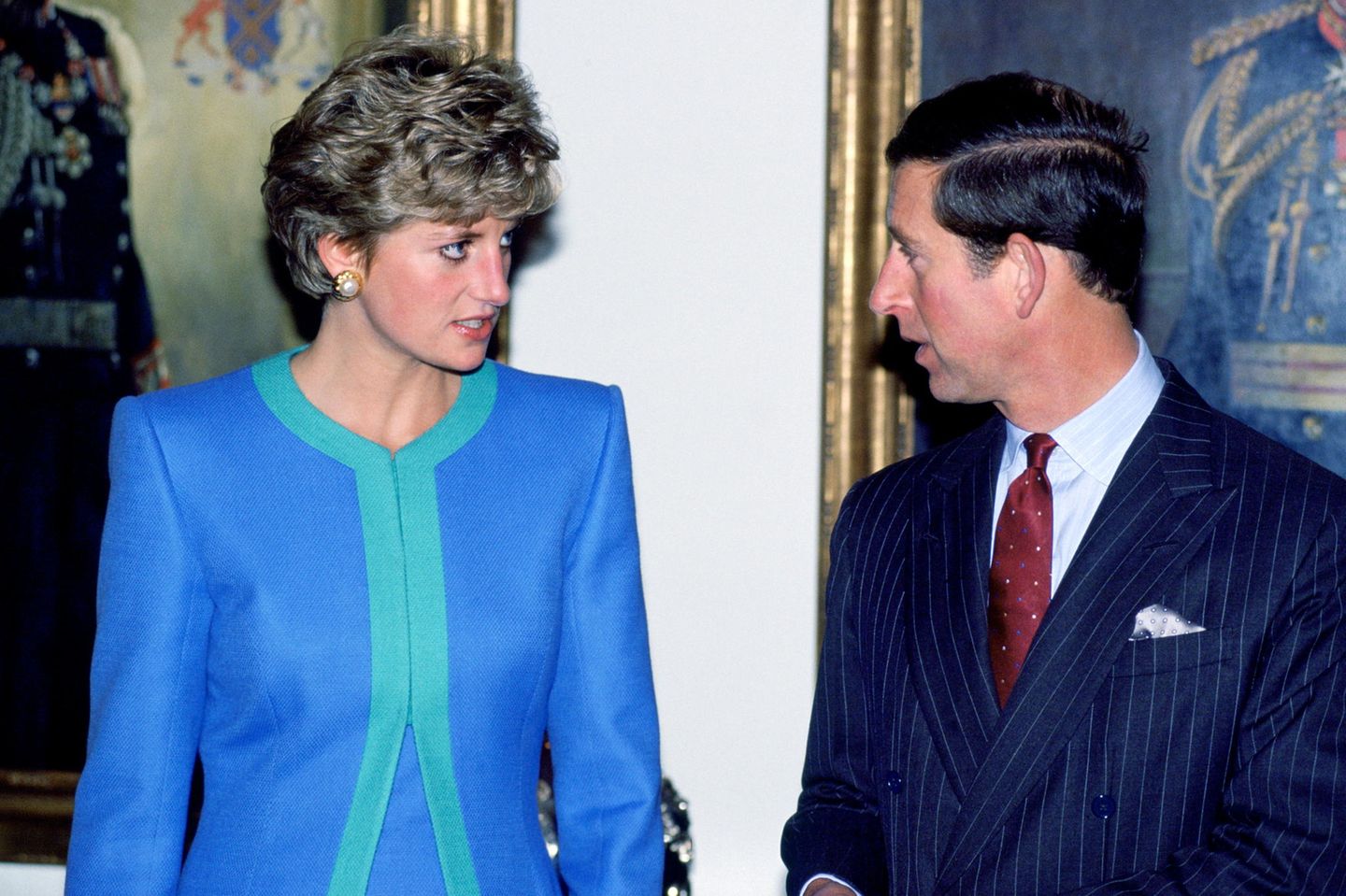 Prinzessin Diana und Prinz Charles im Jahr 1991