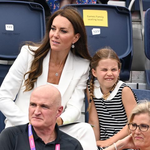 Herzogin Catherine und Prinzessin Charlotte