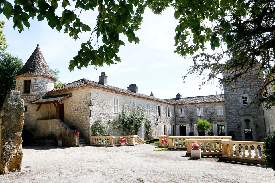 Prinz Nikolai + Benedikte Thoustrup: Das Weinschloss Cayx im französischen Cahors Das Weinschloss Cayx im französischen Cahors