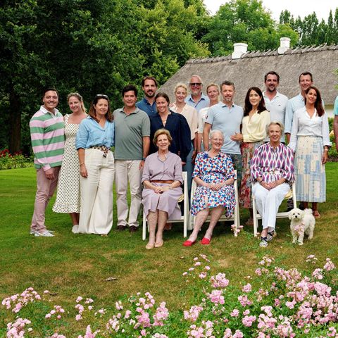 Königin Margrethe ludt Ende Juli zum großen Familientreffen nach Schloss Graasten.
