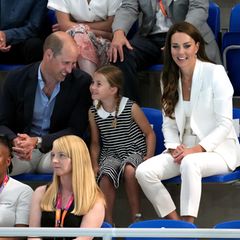 Prinz William, Prinzessin Charlotte und Herzogin Catherine