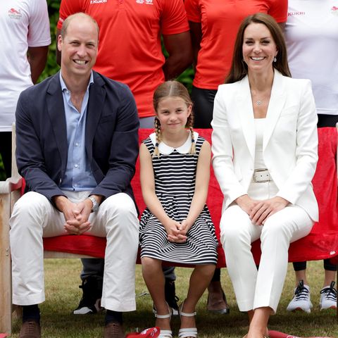 Prinz William, Prinzessin Charlotte und Herzogin Catherine