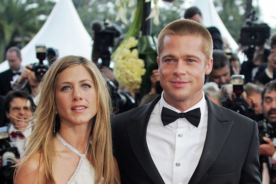 Jennifer Aniston und Brad Pitt