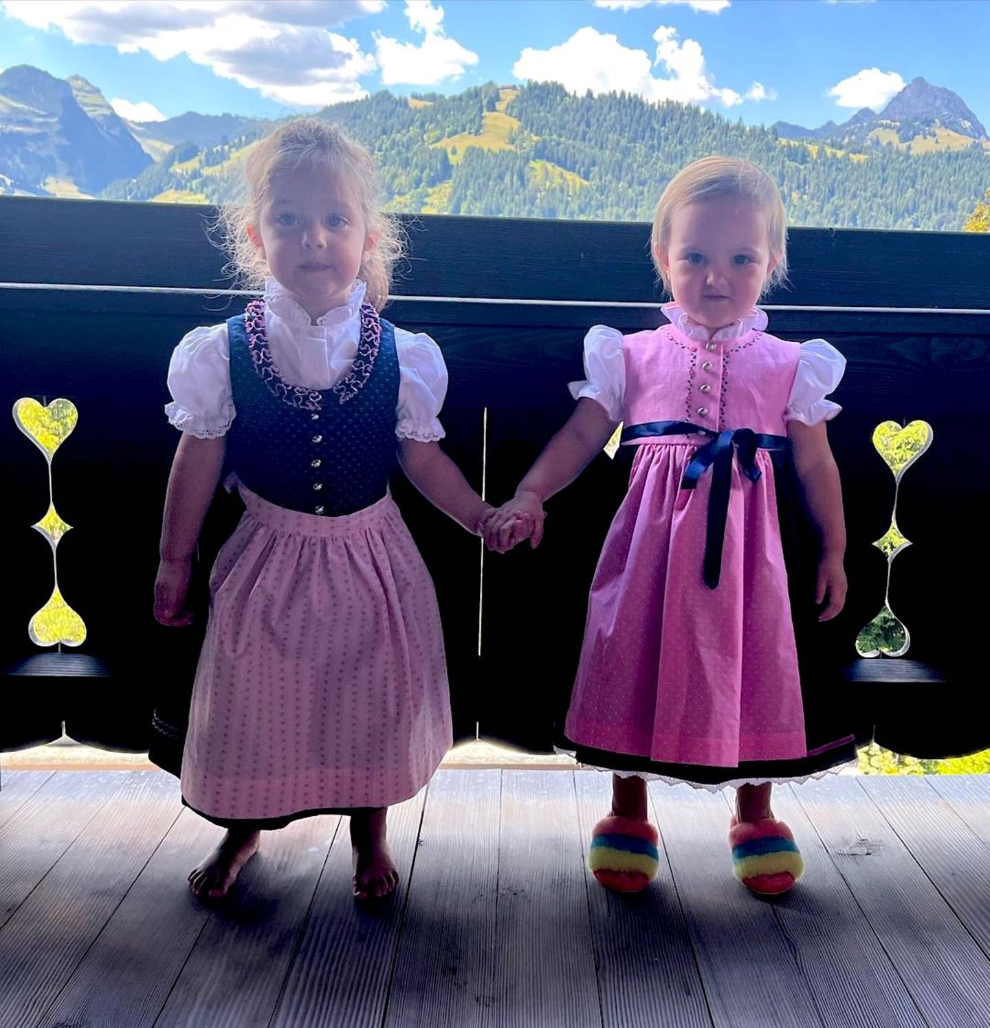 Tamara Ecclestones Tochter und Nichte begeistern mit Dirndl-Looks