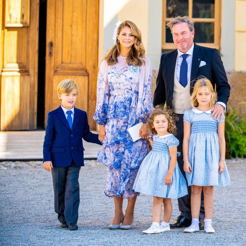 Prinz Nicolas, Prinzessin Madeleine, Prinzessin Adrienne, Chris O´Neill und Prinzessin Leonore