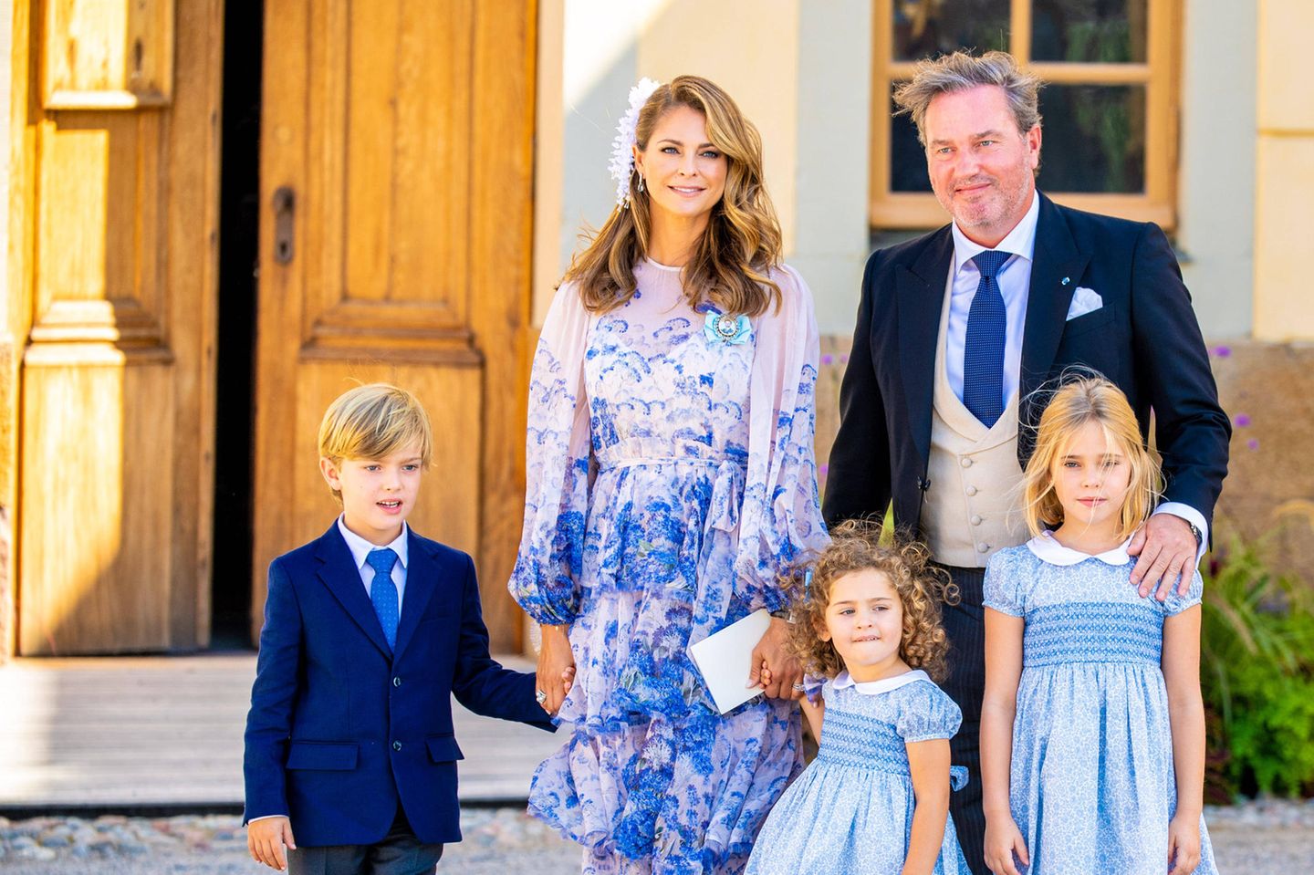Prinz Nicolas, Prinzessin Madeleine, Prinzessin Adrienne, Chris O´Neill und Prinzessin Leonore