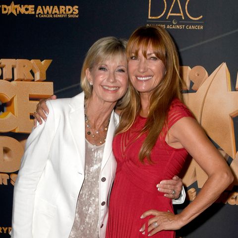 Olivia Newton-John (†) und Jane Seymour