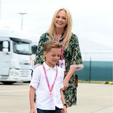 2015 war Emma Buntons Sohn Beau noch ein niedlicher Knirps mit fehlenden Vorderzähnen. Sieben Jahre später ist der Spross von "Baby Spice" zu einem coolen Teenager herangewachsen.