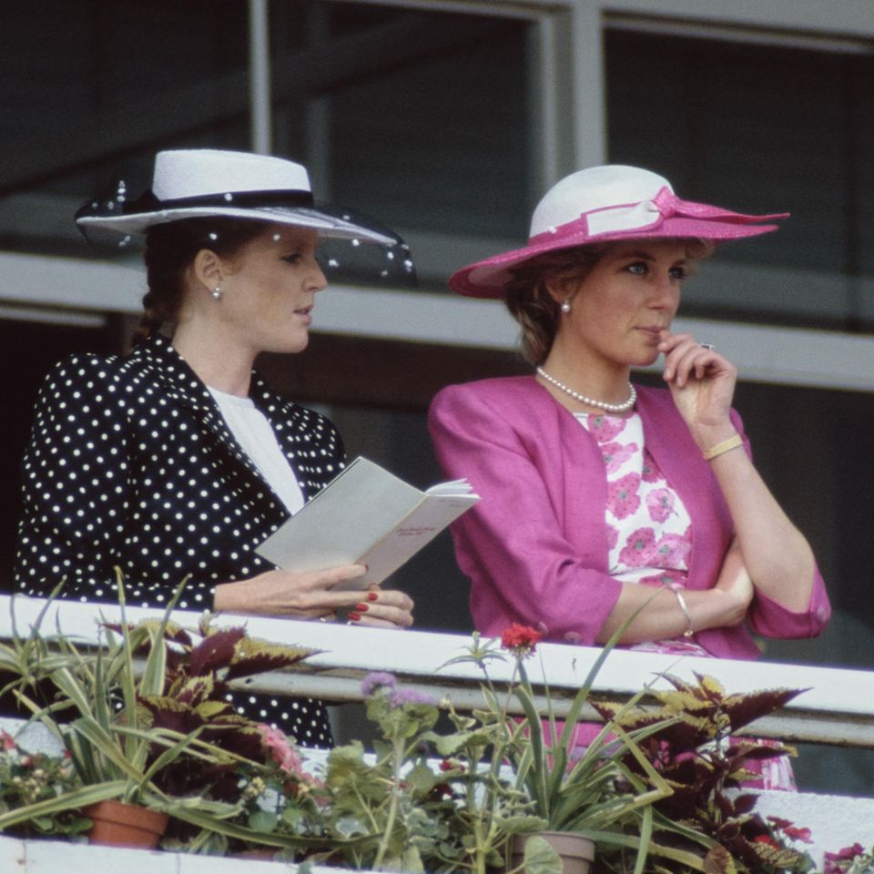 Sarah Ferguson und Prinzessin Diana