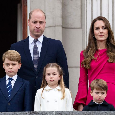 Prinz William, Herzogin Catherine, Prinz George, Prinzessin Charlotte, Prinz Louis