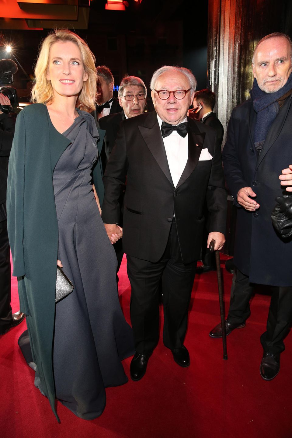 Letzter Red-Carpet-Auftritt: Maria Furtwängler und Hubert Burda bei der Bambi-Verleihung am 21. November 2019 in Baden-Baden.