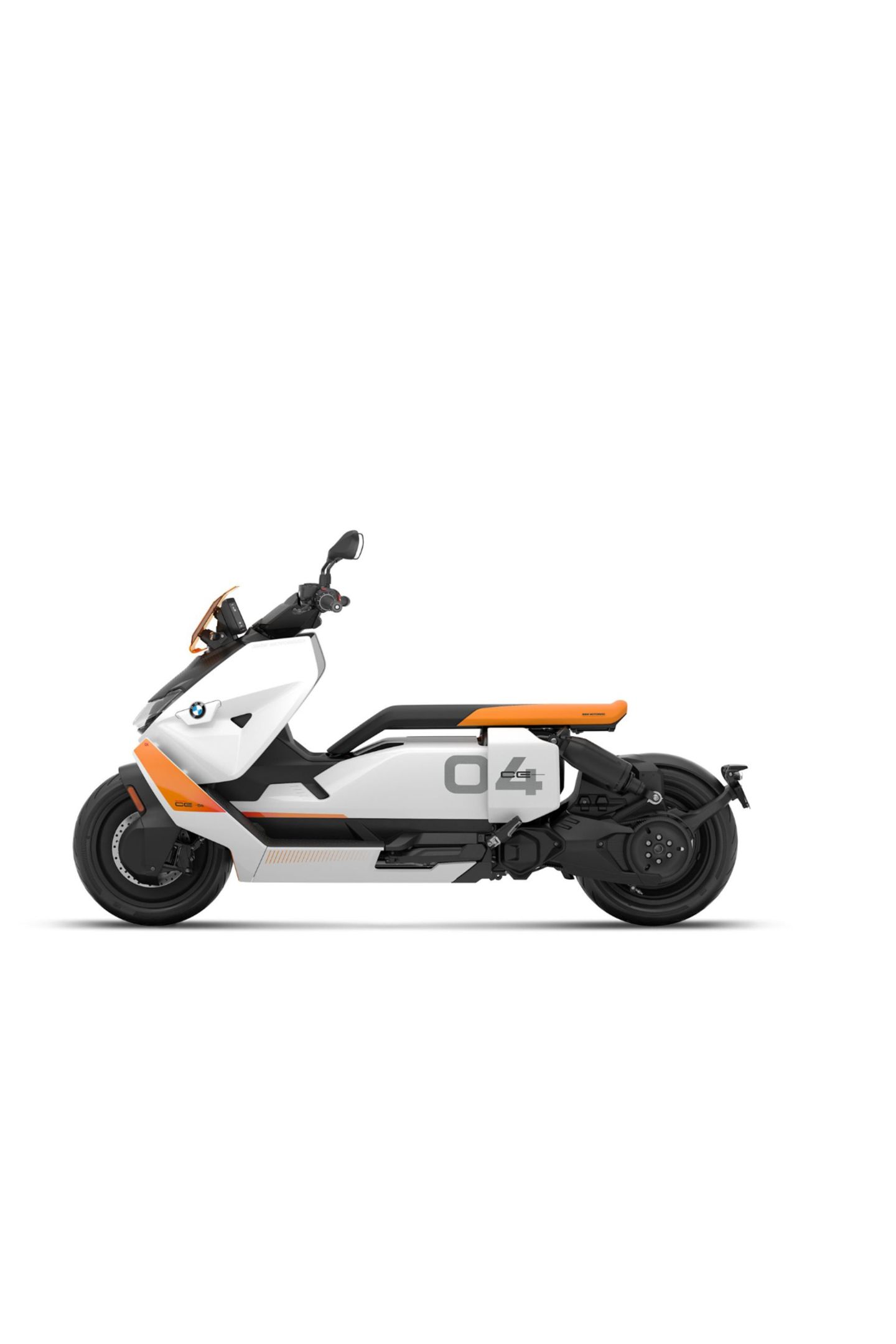 Abgefahren Ziemlich cool, besser für die Umwelt und ganz neu: Ein E-Motorrad. Dieses Modell sieht nicht nur spacig aus, es bringt uns mit bis zu 120 km/h auch bis zu 120 Kilometer weit. "CE04" von BMW, ab 11 900 Euro.