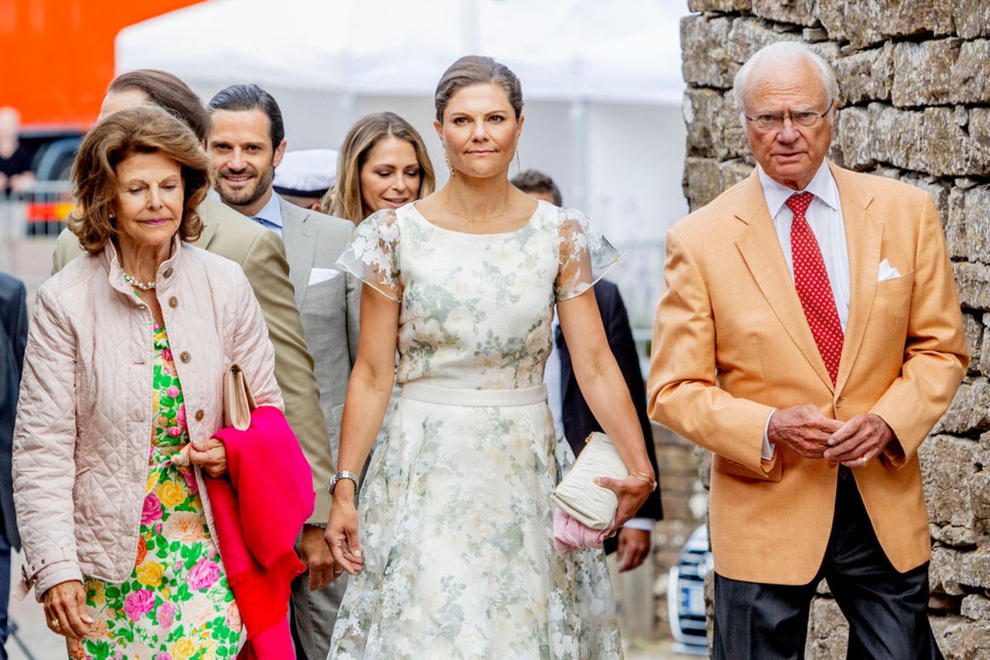 Königin Silvia, Prinzessin Victoria und Köning Carl Gustaf