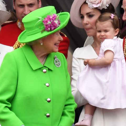 Queen Elizabeth + Prinzessin Charlotte